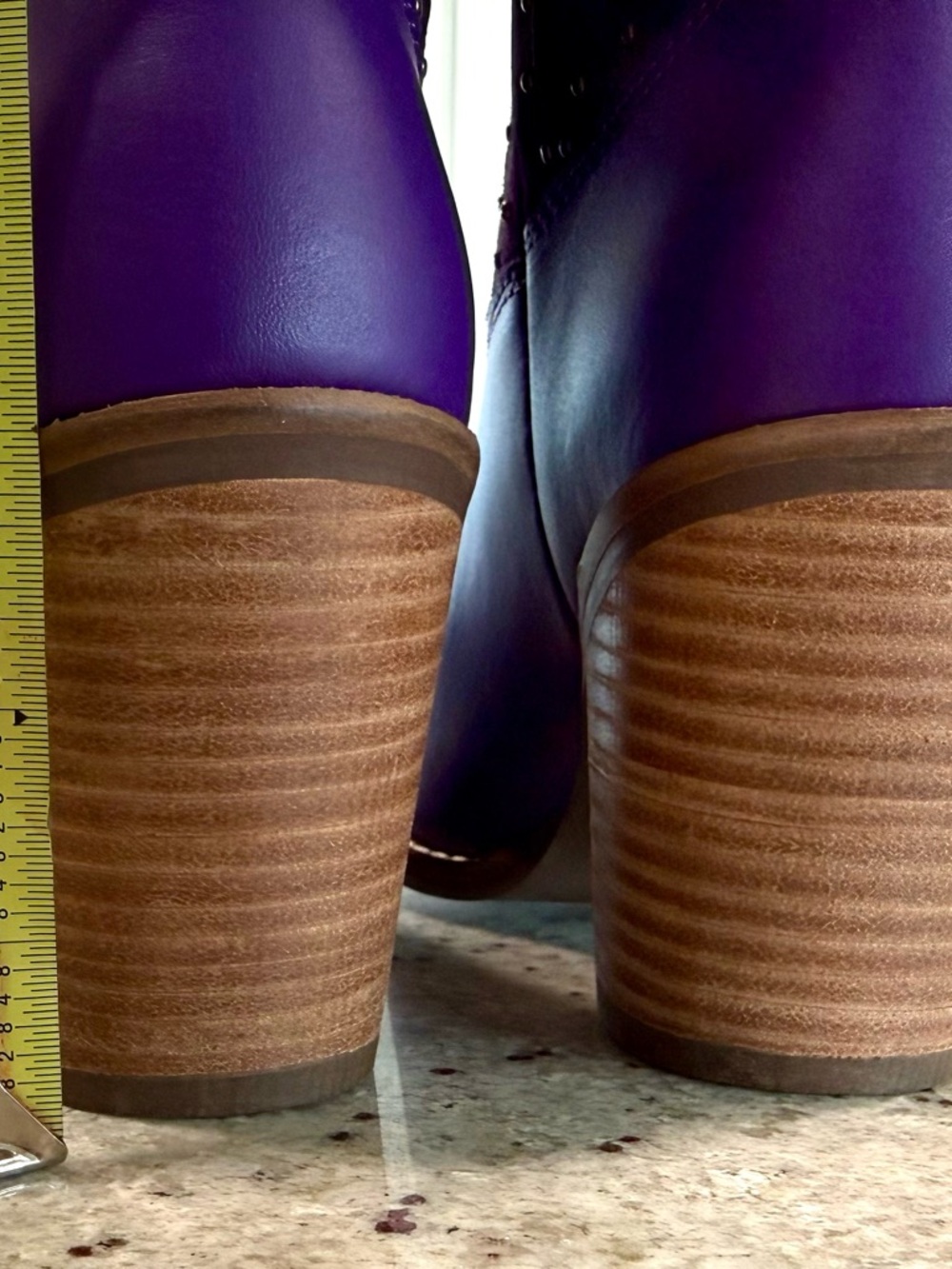 Dingo Gorgeous Purple Suede & Leather Western Cowboy Boots "NEW" - Picture 15 of 15
